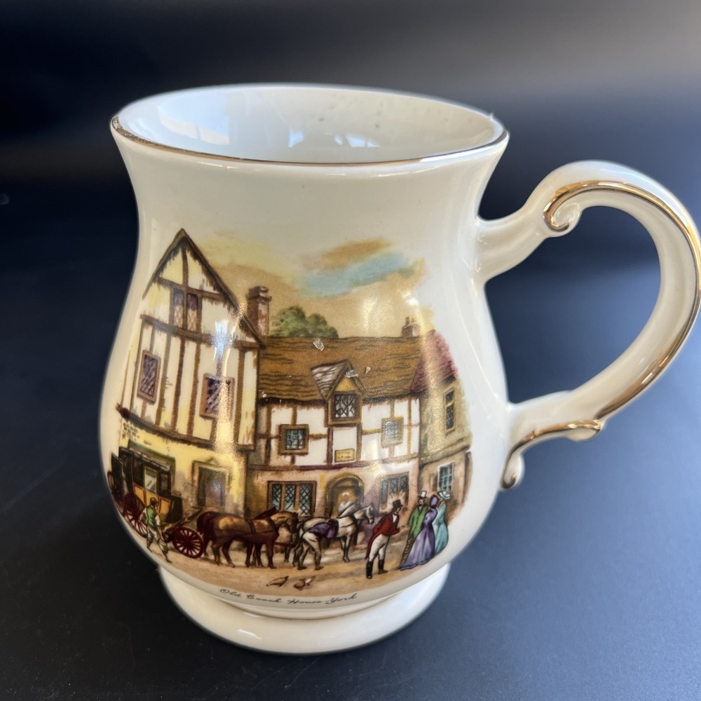 Saddler England Mug Cup Stein Old Coach House Stratford